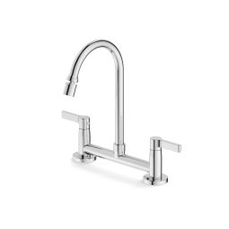 Misturador para cozinha de mesa com bica móvel articulada Lix