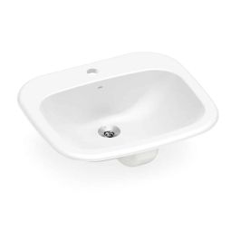 CUBA DE SOBREPOR RETANGULAR 520X460 COM FURO CENTRAL LADRÃO