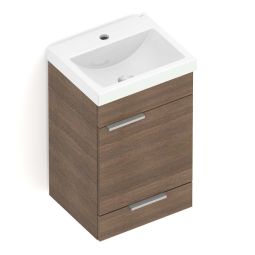 Kit de gabinete Like com 1 porta e 1 gaveta 41x34