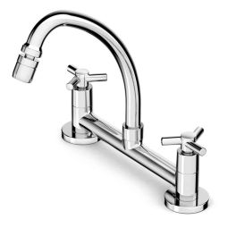 Misturador para cozinha com bica móvel e arejador articulado Celite One