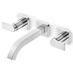 MISTURADOR PARA LAVATORIO DE PAREDE COM VALVULA DE ESCOAMENTO NEO (BASE DE EMBUTIR ACOMPANHA O PRODUTO)