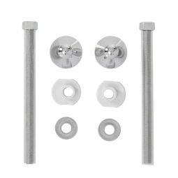 Fixação aparente para bacias suspensas