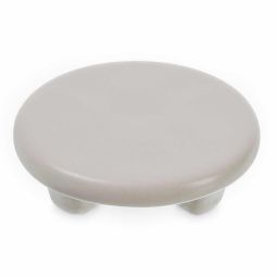 TAMPA REDONDA PARA VALVULA 72 MILIMETROS BEGE MATTE
