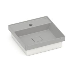 Cuba de sobrepor 400x400mm com mesa Terra T11