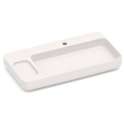 Cuba de apoio 800x420mm sem saboneteira com válvula oculta 7/8'' Infinity