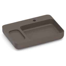 Cuba de apoio 600x420mm sem saboneteira com válvula oculta 7/8'' Infinity