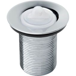 VÁLVULA DE ESCOAMENTO PARA TANQUE 1.1/4" SEM LADRÃO COM TAMPA PLÁSTICA