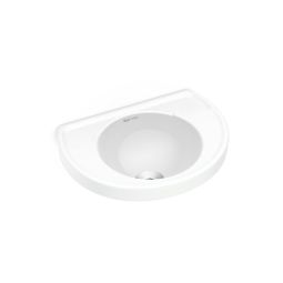 Lavatório suspenso P com furo apontado, sem ladrão Colibri