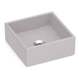 Cuba de apoio 350x350 sem mesa Square S1 Portobello stone