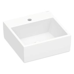 Cuba de apoio 410x410 com mesa Square S3 Portobello blanco matte