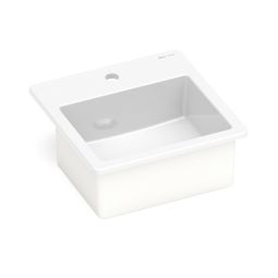 Cuba de sobrepor com mesa 420x420mm Loft Q8