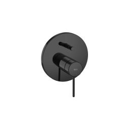 Acabamento para monocomando de banheira ou ducha com desviador pin nu titanium black