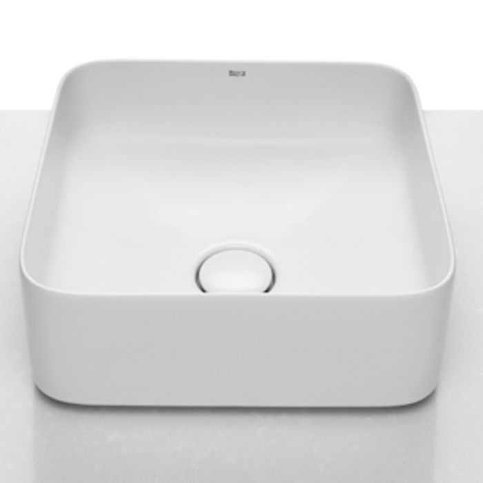 Cuba de apoio 370x370mm Inspira Square BRANCO